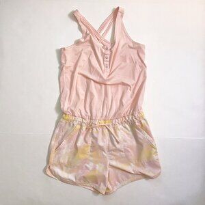 Ivivva Lululemon Girls Serene Heart Romper, Size 14